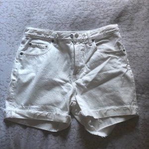 Everlane Size 28 Denim Short in "Bone"